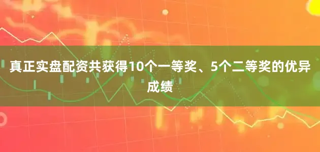 真正实盘配资共获得10个一等奖、5个二等奖的优异成绩